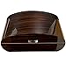 Prestige Import Group Waldorf Arc Shaped Cigar Humidor - Holds Up to 150 Capacity - Color: Ebony Wood Lacquer Finish