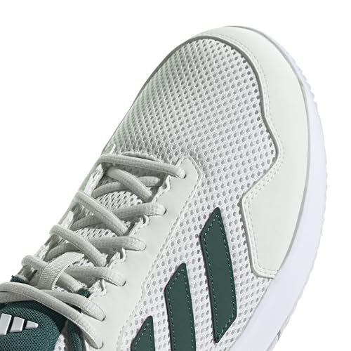 adidas Unisex Court Spec 2 Tennis Shoes, Off White/Collegiate Green/Cloud White, 11 UK - Image 5