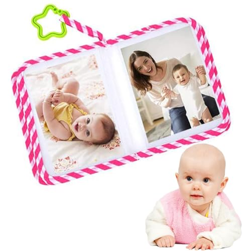 Libro de fotos de tela para bebés,Primer álbum infantil de tela suave | Libro de memoria Niños Niñas Familia Nuevos Padres