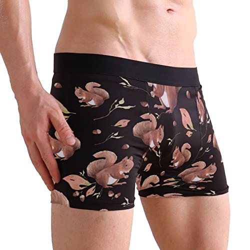 ZZKKO Shamrock Bulldog Mens Boxer Briefs Underwear Breathable Stretch Boxer Trunk with Pouch S-XXL3
