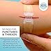 (6 CT) 1 X 3.7” Wound Closure Strips - Zip Stitch Wound Closure Kit - Butterfly Kit Device Zip Tie Skin Closuing Butterfly Bandaids Adhesive Injury-Closing Glue Steri Strips Bandages Sutures