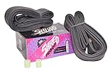 ShredProof Kids' Bike Inner Tubes Butyl Rubber (Pair of 2) for 12' 14' 16' 18' 20' or 24' Children's Bicycle Tire with Schrader Valve (14')
