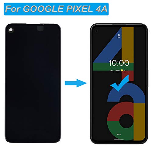 Écran LCD pour Google Pixel 4A, bloc afficheur tactile 5,8" de remplacement + outils - 5