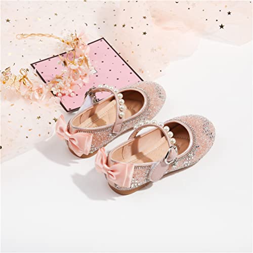 Girl's Mary Jane Adorable Sparkle Princess Party Dress Shoes3