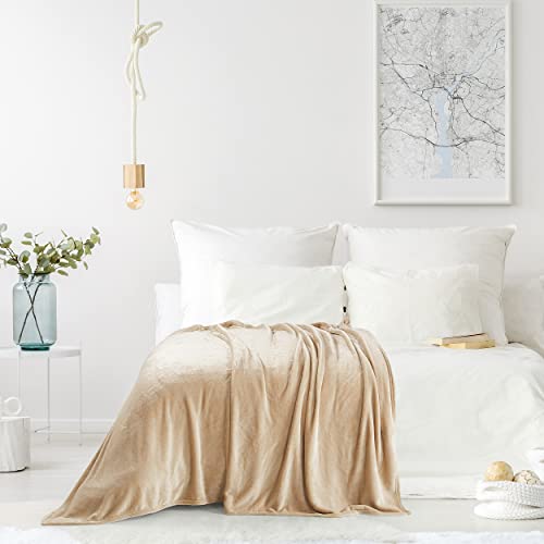 Thesis Fleece Blanket King Blanket For Bed Linen – Classic Lightweight Microfiber Bed Blanket King Size Blanket Cozy Soft Blanket, 108X90 Inches #TOP2