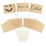 100 Pcs Blank Toothpick Flags Food Labels For Party Buffet Charcuterie Boards Accessories Cheese Markers Cocktail Picks Decorative Toothpicks For Appetizers Cupcake Sticks Decoration Party Supplies