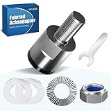 WildKids Fahrrad-Achsenadapter – Universeller Achsenadapter mit rutschfester Verzahnung für Fahrradanhänger-Kupplung, passend für die meisten Fahrradanhänger