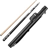 Viper by GLD Products Underground Raven Cue and Casemaster Q-Vault Supreme Black Cue Case, Muti