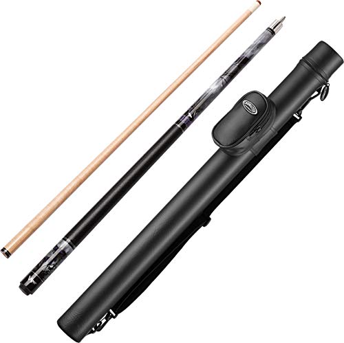 Viper by GLD Products Underground Raven Cue and Casemaster Q-Vault Supreme Black Cue Case, Muti