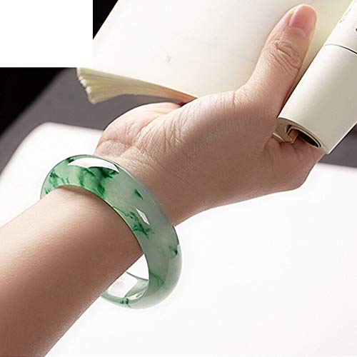 Bracelet de jade fleur flottante HSFJGSF, pierre de glace de qualité gemme - 5