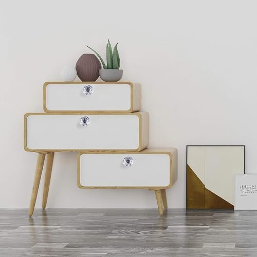 AHYDFSR 8 Pomelli per Mobili in Vetro Cristallo