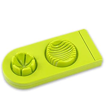Egg Slicer Cutter,2 in 1 Egg Slicer Multi Purpose Egg Dicer & Wedger. (Random Colours)