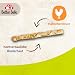 8in1 Better Bello Chicken Twisted Sticks - leicht verdauliche Kaustangen für Hunde mit Huhn, Kauartikel für Hunde mit empfindlichen Magen, 60g Beutel (10 Stück)