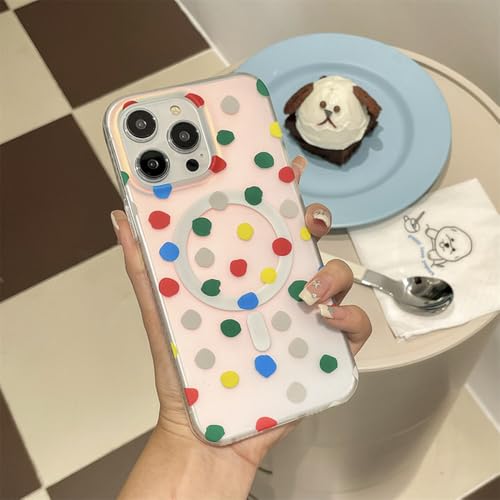 Coque iPhone 14 Pro Max paillettes luxe et charge sans fil magnétique