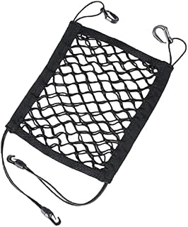 Car Seat Storage Network Polyester Elastic Car Mesh Universal Car Seats String Bag for Divider Children Pet and Collecting Groceries
