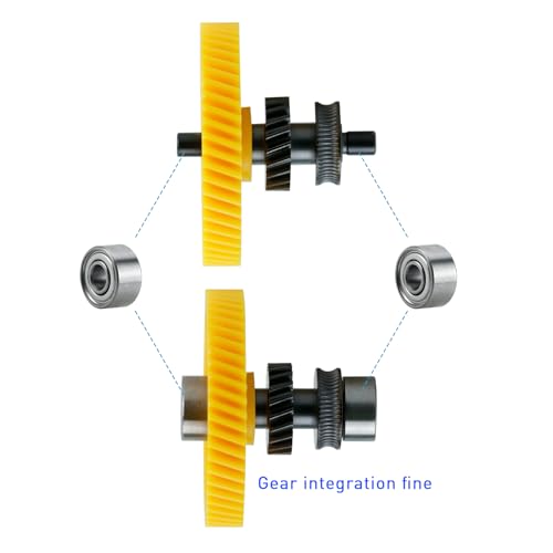 Xirbbo Kit De Manopla De Extrusora Helicoidal Hotend P1S De Metal Atualizado, Conjunto De Manopla Mo