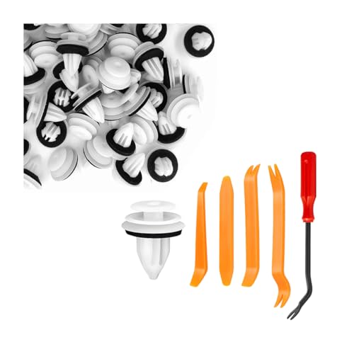 HZEL 105PCS Car Door Trim Panel Retainer Clips, OEM#90467-10188...