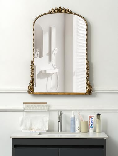 Shyfoy 083 Antique Gold Wall Mirror Baroque Vintage Mirrors thumb #7