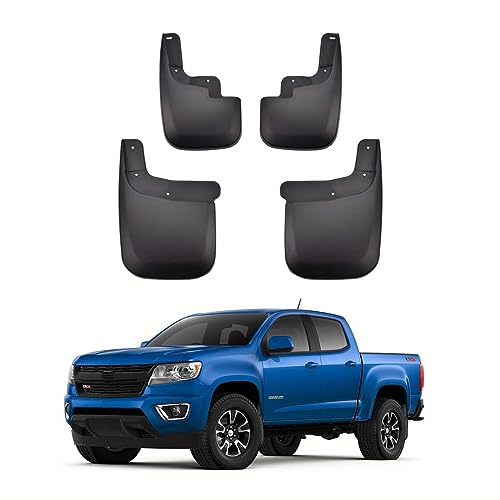 Image of Tecoom Mud Flaps for Chevy Colorado GMC Canyon Without Flares 2015-2022