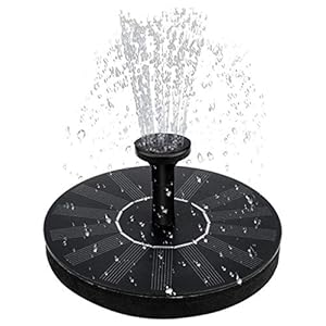 30-45 cm Outdoor Mini Zonne-energie Fontein Tuin Zwembad Vijver Zonnepaneel Vogelbad Drijvende Fontein Tuin Decor MULTI