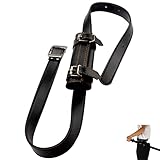 Medieval Two-Buckle Sword Cover Leather Holster with Adjustable Belt Rapier Scabbard Holder Belt,A1