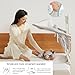 3 in 1 Baby bassinets bedside sleeper, co sleeping bed for baby, for co sleeper for baby in bed, Portable Crib, breathable and visible mesh window,soft washable liner cover and sturdy aluminum alloy