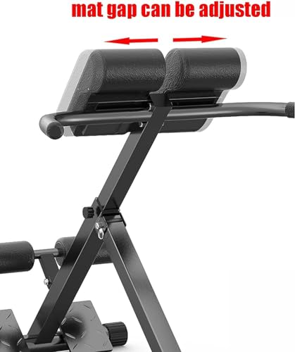 Regulowana ławka z hiperwydłużeniem – maszyna do siły pleców z tarczą skręcającą w talii dla ulepszonego treningu fitness w domu