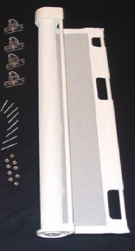 Retract-A-Gate 72" White: The Original and only Made in USA Retractable Baby, Dog, & Cat Gate