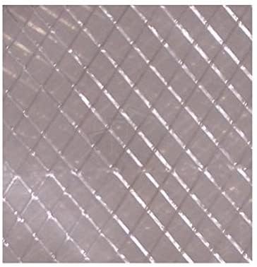 MCA String Reinforced Plastic Poly Sheeting 10 x 100 feet 6 mil Translucent/Clear Durable Tear Resistant Waterproof visqueen
