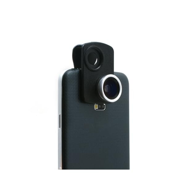 System-S Clip-On Universal Linse Weitwinkel Objektiv und Makro Objektiv für Smartphone Handy – Bild 5