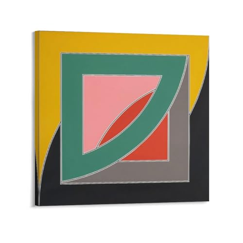 Affiche murale Frank Stella Référendum '70 art abstrait 60x60