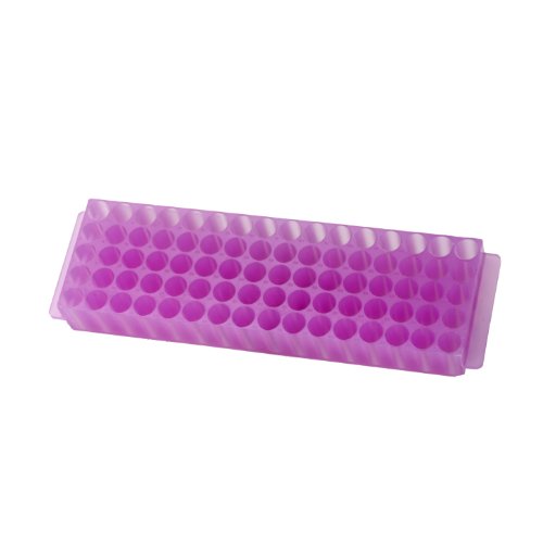 Bio Plas 0011 Polyester Foam Test Tube and Microcentrifuge Tube Rack for 15mm and 16mm Test Tubes, 50 Place (Case of 6)