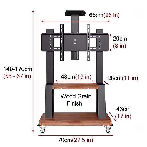 Soporte para TV de pie resistente para televisores 32-75 pulgadas miniatura 4