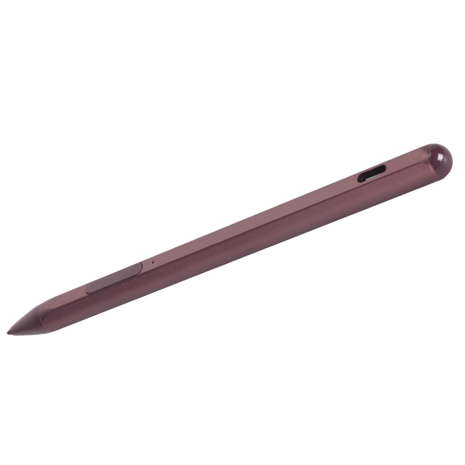 Fabater Eingabestift, 4096 Druckempfindlichkeit MPP 2.0 Tilt Active Pen, Kapazitiver Eingabestift mit 3 Ersatzspitzen, Spitzenclip und Magnetischer Saugkraft für Laptops, Tablets und Touch (Rosenrot)