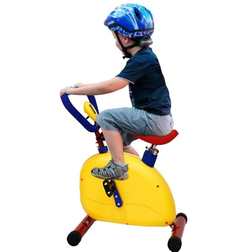 Bicicleta estática para niños de 3 a 12 años con asiento ajustable para interior