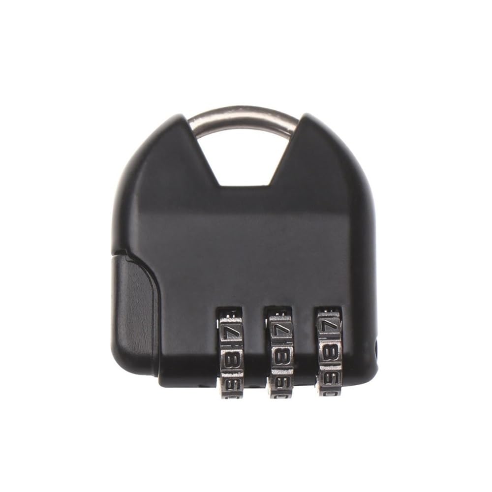 Gnyvzxplq Black Suitcase Locks, Multicolor Combination Password Lock(Black)