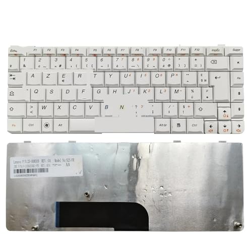 Clavier pour Ideapad Y650 U350 blanc pour réparer les touches bloquées de votre PC
