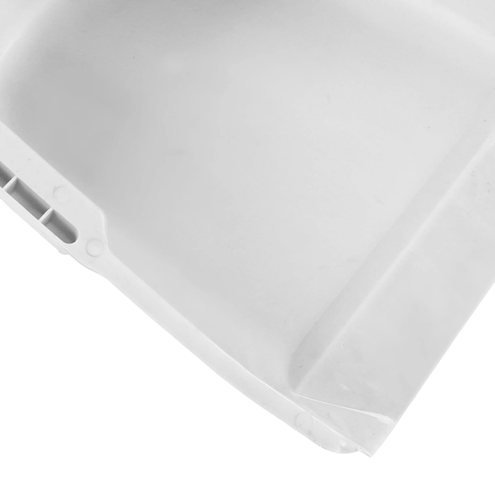 Yosoo Health Gear Recogedor de Alta Resistencia Plástico PP Recogedor Grande 44 X 38 X 18 Cm Doble Gran Capacidad Resistente Al Desgaste para Secado de Granos Cosecha de Cultivos Manejo de y (White)