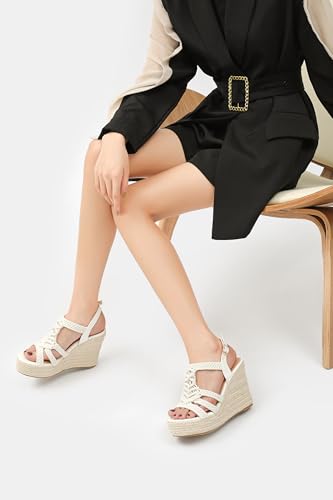 Image of Espadrille Wedge Sandals for Women Platforms & Wedges
