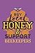 Produktbild Buy Local Honey & Support Beekeepers: Notebook Journal Perfect Gift for Beekeeper and Bee Lover