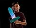 Mattel Minecraft Enchanted Diamond Sword with Lights & Sounds, Kid-Sized Wearable Accessory for Role-Play & Costumes