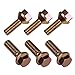 SeDeplacer 6Pcs 6035836 Crossmember Skid Plate Bolts Compatible with Jeep Wrangler YJ 1987-1995,Jeep Wrangler TJ 1997-2002,Bolts for attaching The Transmission/Transfer case Skid Plate to The Frame