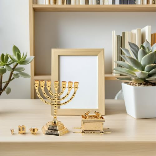 Figurine d'Israël bougeoir historique précis décoration religieuse table - 6