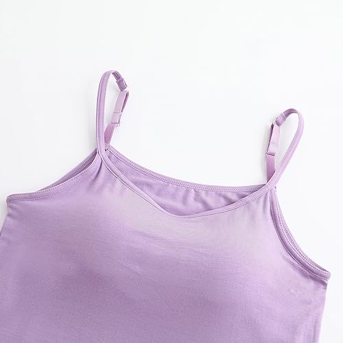 Image of Womens Modal Built-in Bra Padded Camisole Yoga Tanks Tops