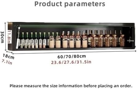 Wall Mounted Kitchen Storage Cabinet - Space-Saving Pantry with Up-Flip Door - Versatile Wall Shelf for Bathroom & Living Room - Modern White Design, 70 cm - Efficient Home Organization