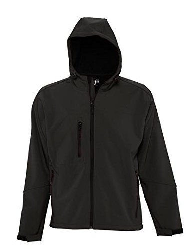 Softshell homme à capuche pour randonnée et trajets urbains actifs