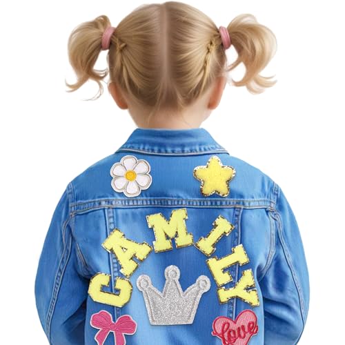 Custom Kids Denim Jacket with Names, Personalized 1-8 Year Old Girl Boy Birthday gifts, Outerwear Jackets & Coats Gifts, Bluey Toddler Clothes