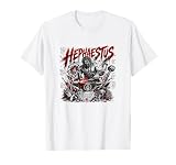 Hefesto Forja de Fuego Technites Ton Theon Mito Camiseta