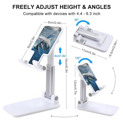 Support téléphone dauphin mignon, le cadeau de bureau idéal et pliable - 2