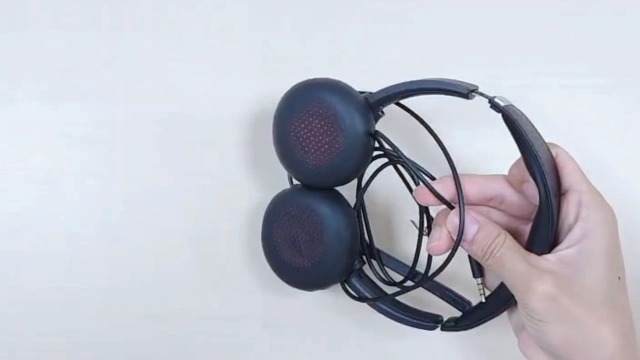 Cuffie Con Microfono USB Per PC - Cancellazione Rumore, Pieghevole Per Call Center, Ufficio E Skype, Nero